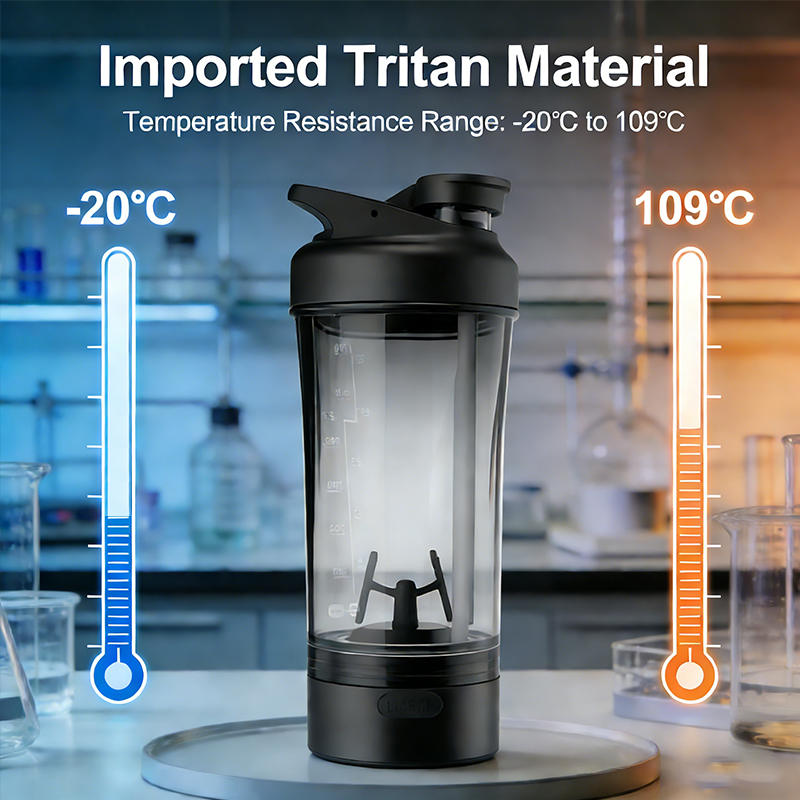 Protein Shaker Bottle - Botol Pengocok Elektrik Portabel, Cangkir Mixer