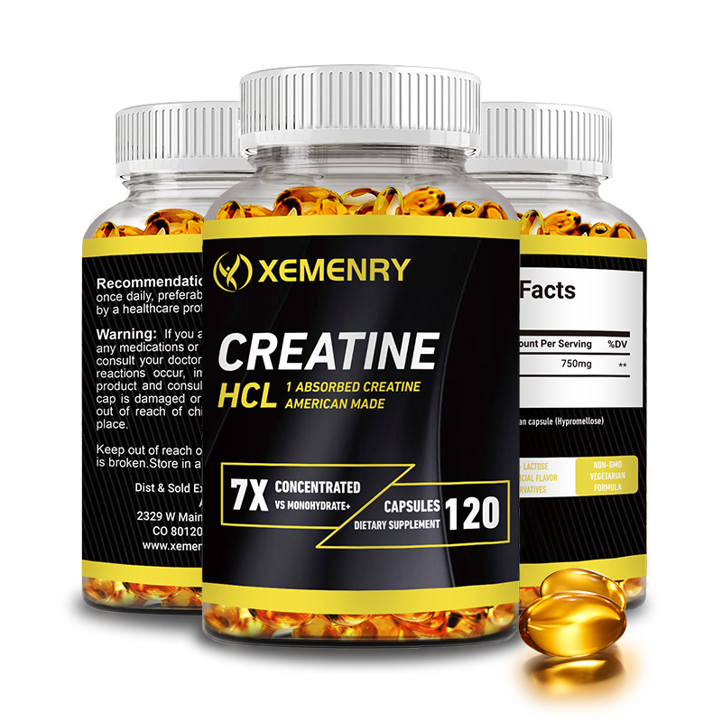 Creatine Hcl Capsule - Kapsul Creatine HCl - Creatine Pra-olahraga