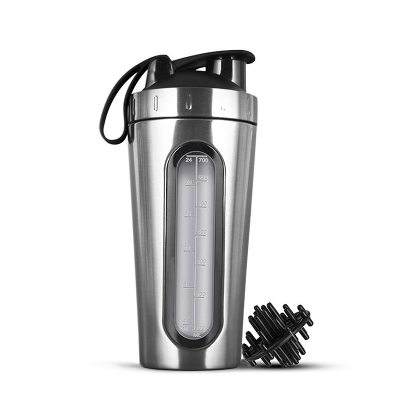 Protein Shaker Bottle - Botol Shaker AEE2 untuk Campuran Protein,