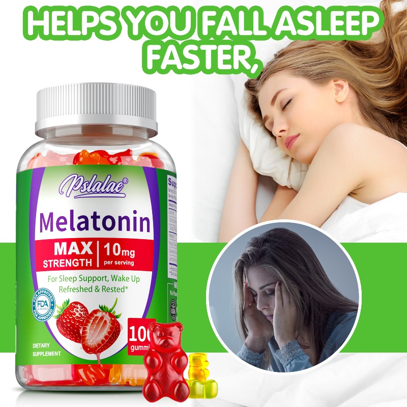Melatonin Sleep Gummy - Melatonin Gummy - Membantu Tidur, Meningkatkan