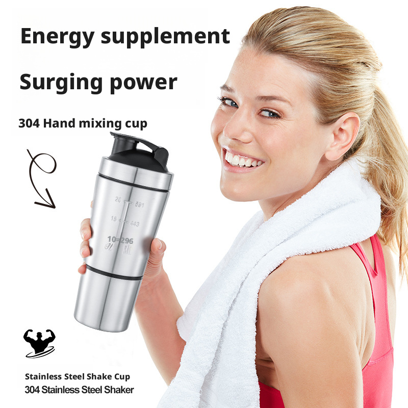 Botol Pengocok Protein Stainle - Protein Shaker Bottle ulasan dan harga