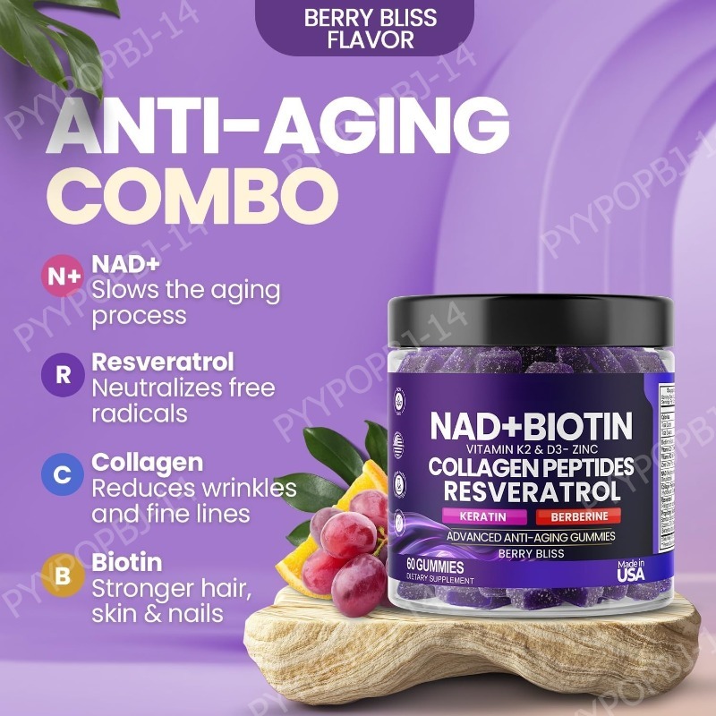 Permen Kolagen Biotin dengan N - Vitamin D3 K2 Drop ulasan dan harga