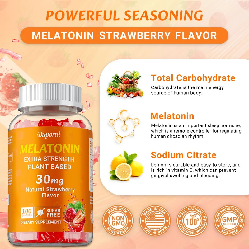 Melatonin 30mg - Menenangkan P - Melatonin Sleep Gummy ulasan dan harga