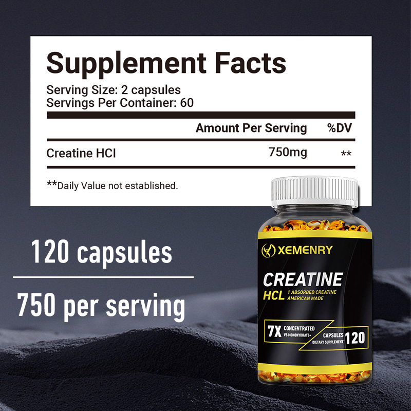 Suplemen Creatine HCL, Menduku - Creatine Hcl Capsule ulasan dan harga