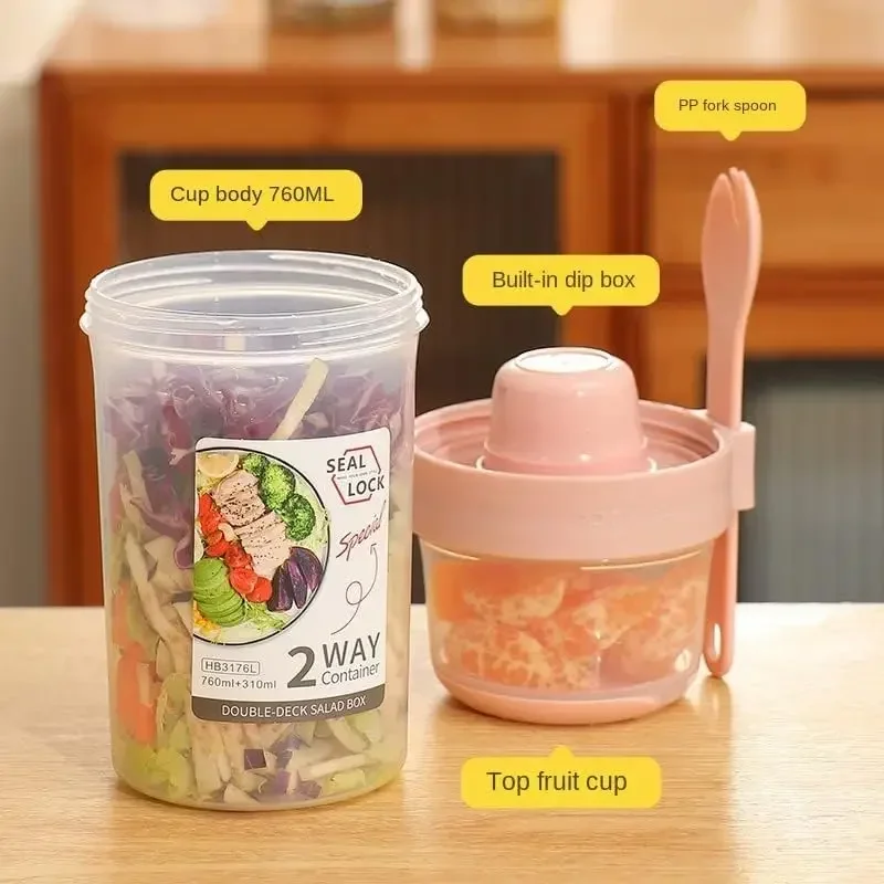 JUSTINLAU Cangkir Salad Pengur - Nutrition For Fitness ulasan dan harga