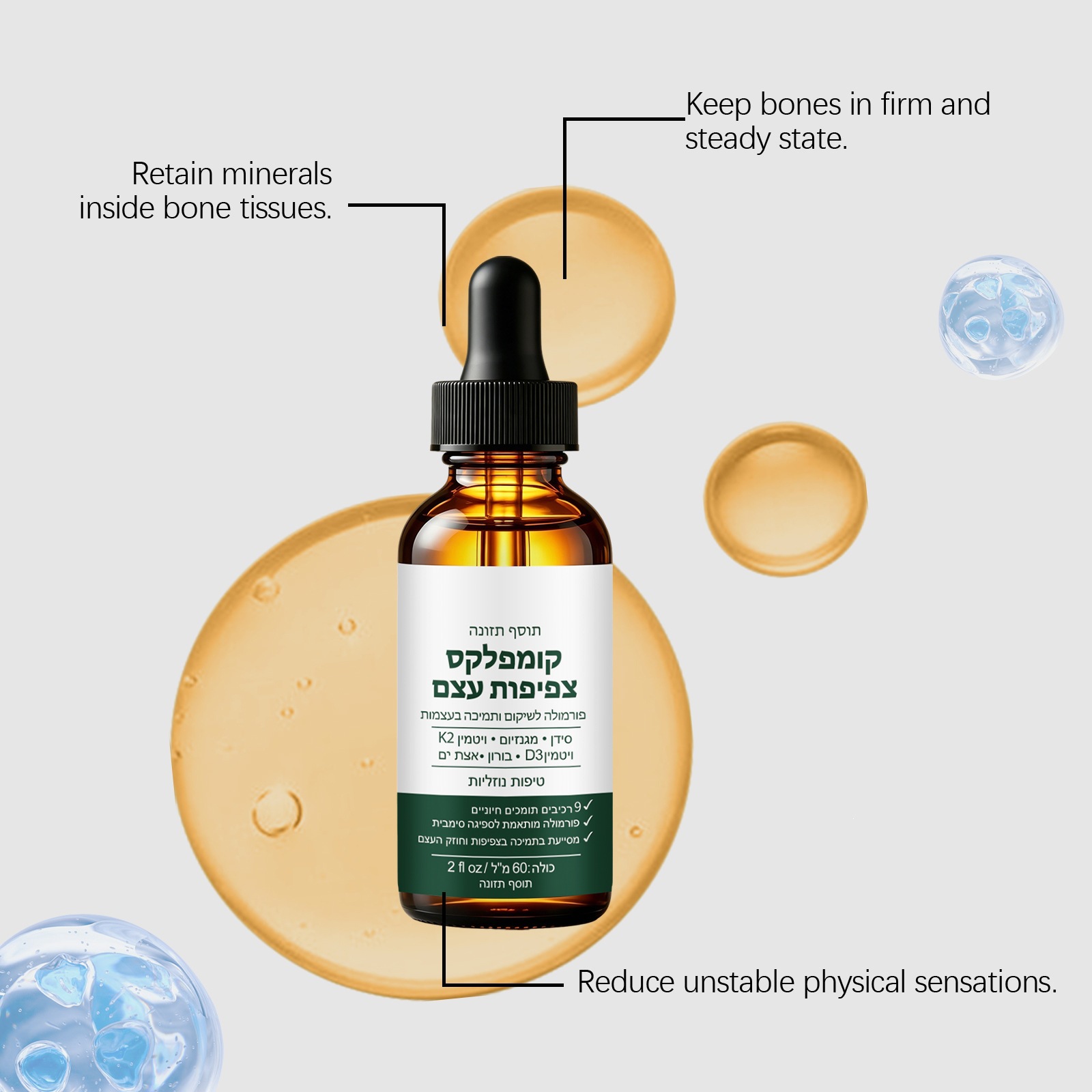 Vitamin D3 K2 dalam bentuk Tet - Vitamin D3 K2 Drop ulasan dan harga