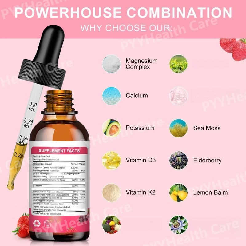 Magnesium Glisinat Sitrat Cair - Vitamin D3 K2 Drop ulasan dan harga