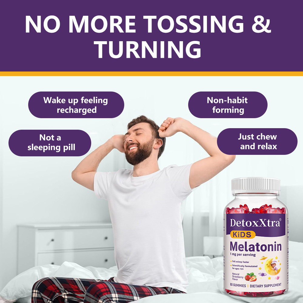 Melatonin Gummies 1mg - Penena - Melatonin Sleep Gummy ulasan dan harga