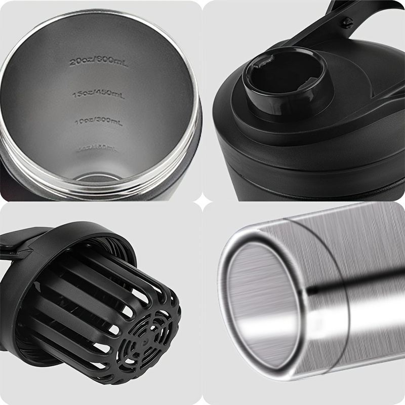 Botol Shaker Stainless Steel 2 - Protein Shaker Bottle ulasan dan harga
