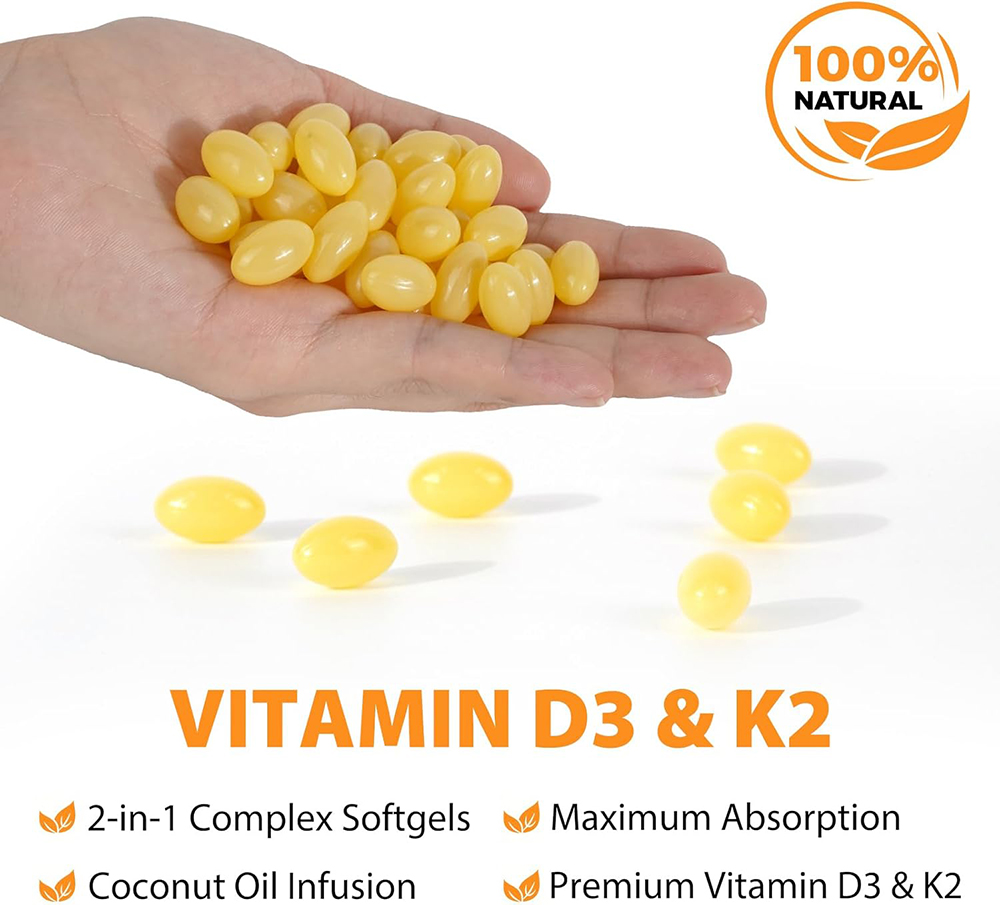Vitamin D3 10.000 IU + K2 MK-7 - Vitamin D3 K2 Drop ulasan dan harga