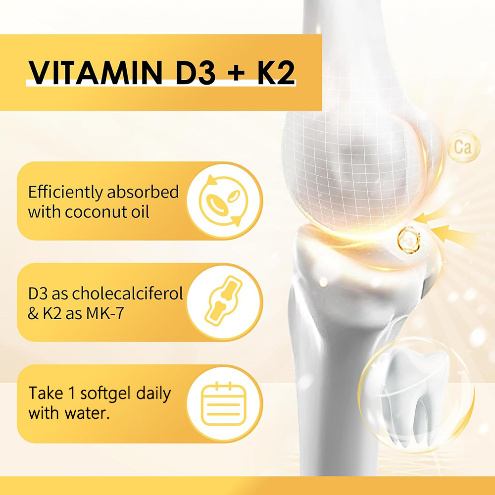 Vitamin D3 10.000 IU + K2 MK-7 - Vitamin D3 K2 Drop ulasan dan harga