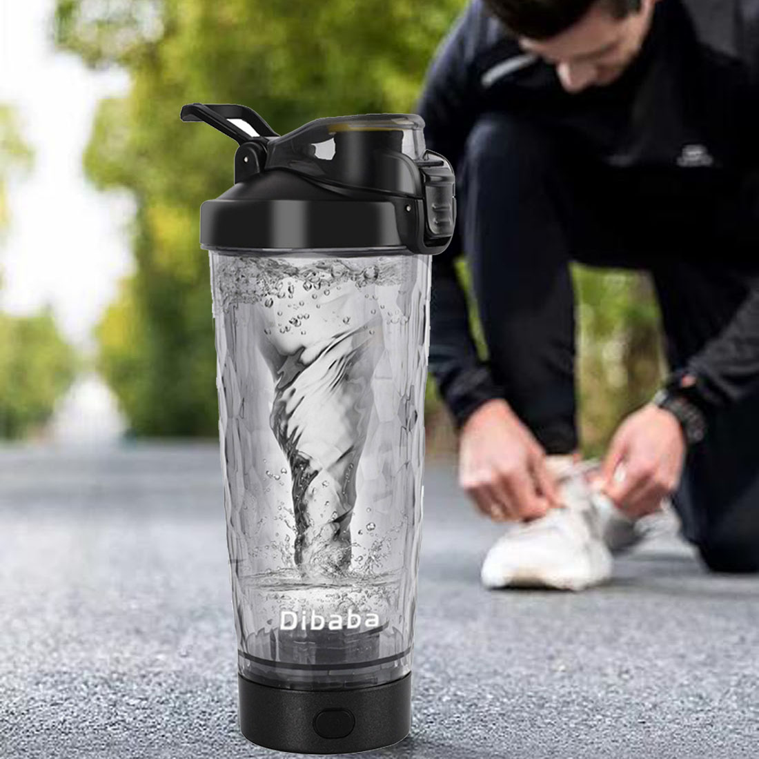Gelas pencampur Protein elektr - Protein Shaker Bottle ulasan dan harga